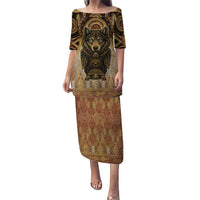 Native American Animal Spirit Puletasi