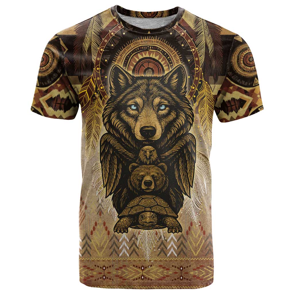 Native American Animal Spirit T Shirt