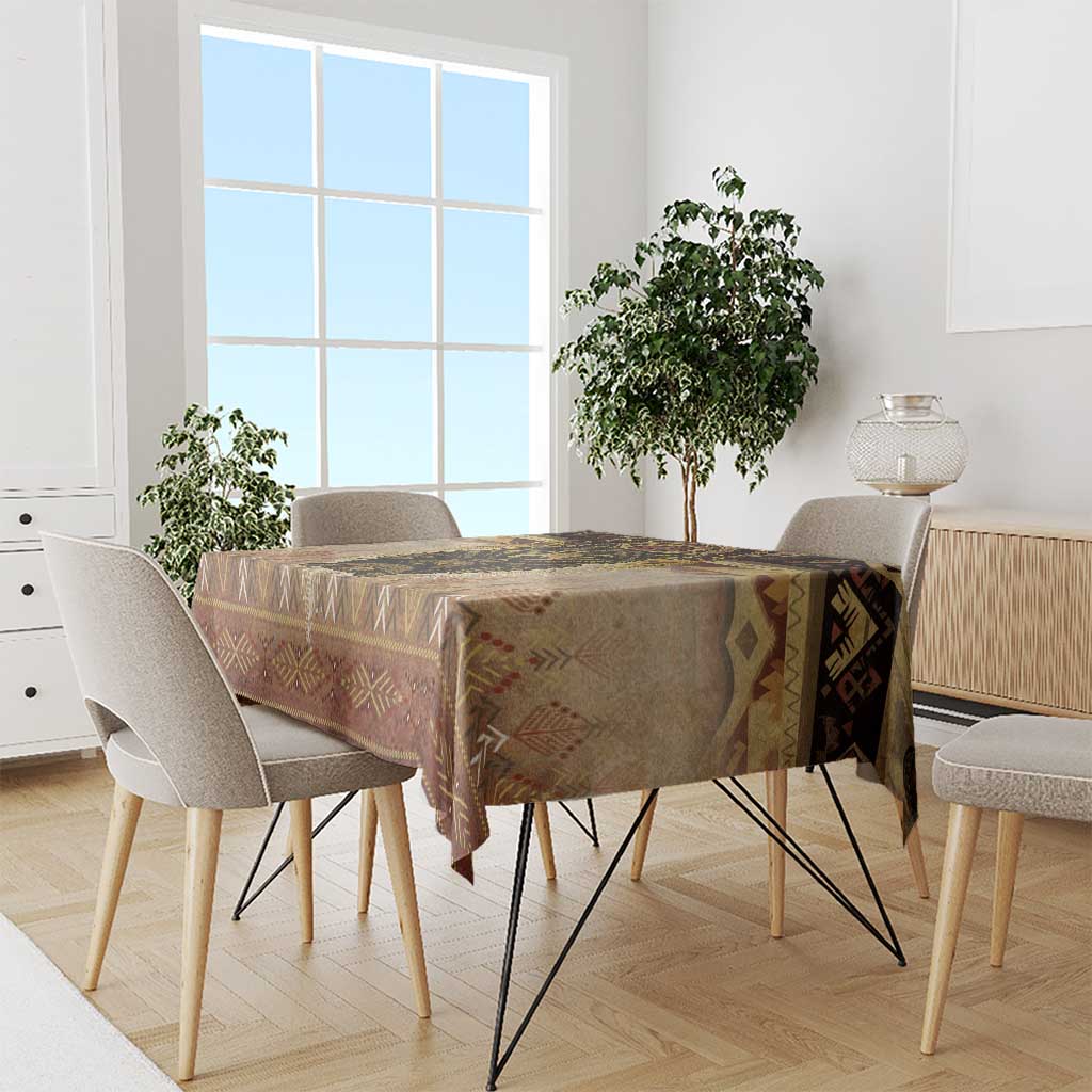 Native American Animal Spirit Tablecloth