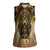 Native American Animal Spirit Women Sleeveless Polo Shirt