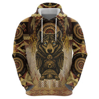 Native American Animal Spirit Zip Hoodie
