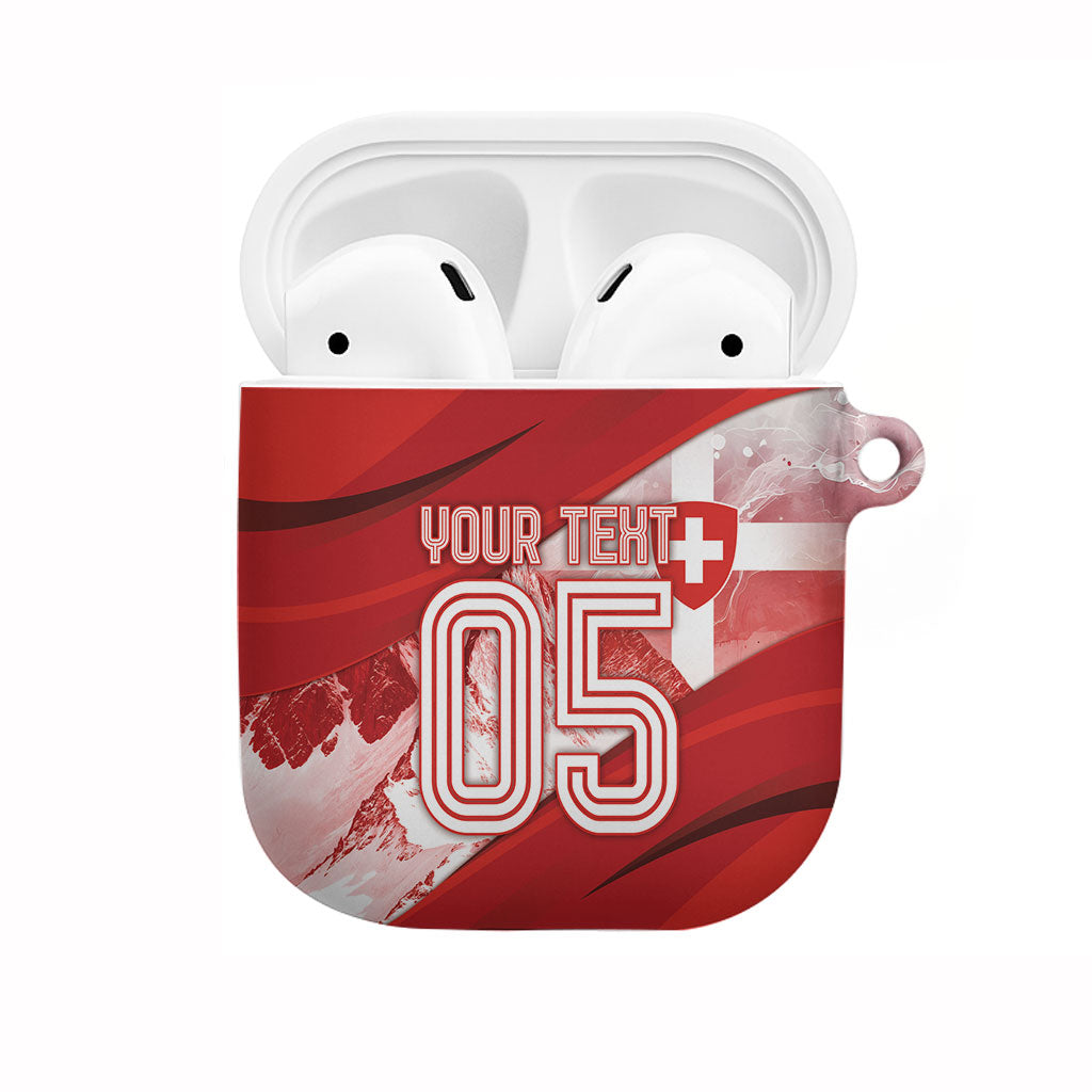 Custom Turkey Football AirPods Case Matterhorn Snow Shield