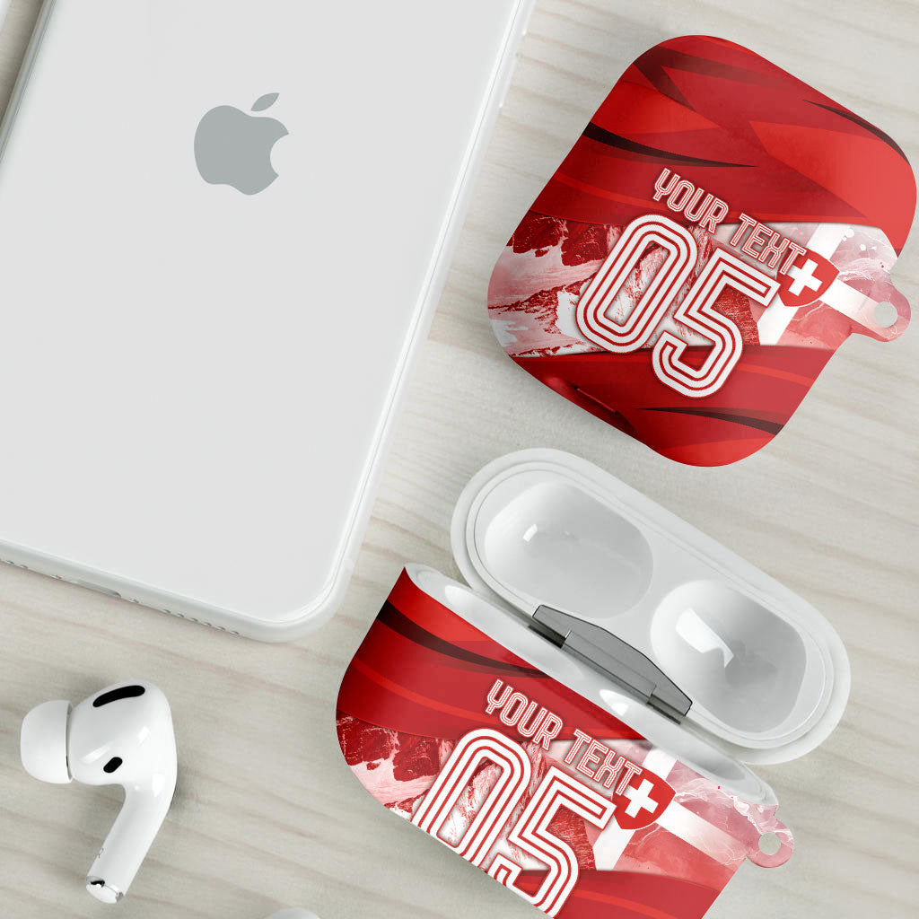 Custom Turkey Football AirPods Case Matterhorn Snow Shield