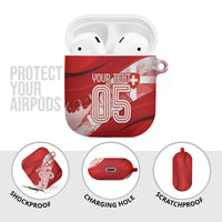 Custom Turkey Football AirPods Case Matterhorn Snow Shield