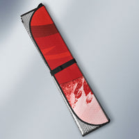 Custom Switzerland Football Auto Sun Shade Matterhorn Snow Shield