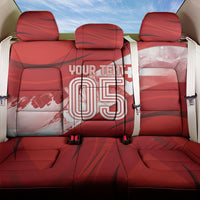 Custom Switzerland Football Back Car Seat Cover Matterhorn Snow Shield