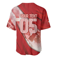 Custom Switzerland Football Baseball Jersey Matterhorn Snow Shield