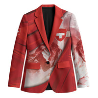 Custom Switzerland Football Blazer Matterhorn Snow Shield