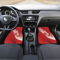 Custom Switzerland Football Car Mats Matterhorn Snow Shield
