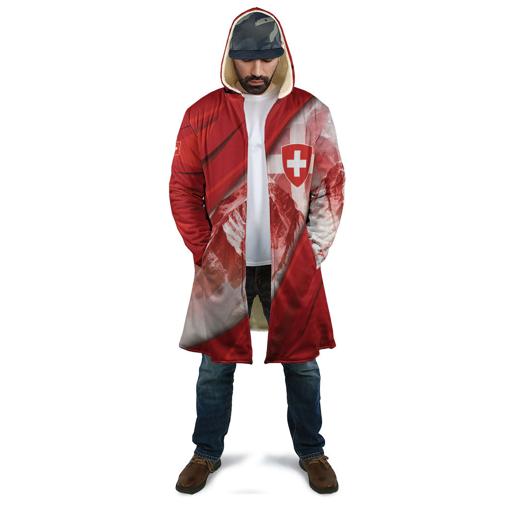 Custom Switzerland Football Cloak Matterhorn Snow Shield