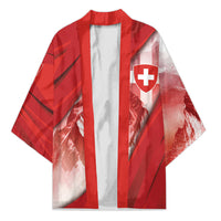 Custom Switzerland Football Kimono Matterhorn Snow Shield