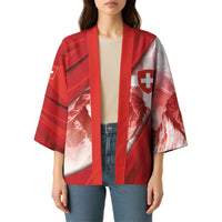 Custom Switzerland Football Kimono Matterhorn Snow Shield