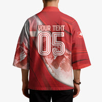 Custom Switzerland Football Kimono Matterhorn Snow Shield