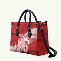 Custom Switzerland Football Leather Bag Matterhorn Snow Shield