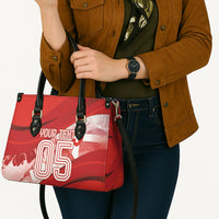 Custom Switzerland Football Leather Bag Matterhorn Snow Shield