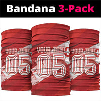 Custom Switzerland Football Neck Gaiter Matterhorn Snow Shield