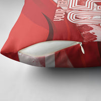 Custom Switzerland Football Pillow Cover Matterhorn Snow Shield