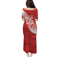 Custom Switzerland Football Puletasi Matterhorn Snow Shield
