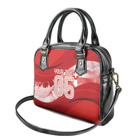 Custom Turkey Football Shoulder Handbag Matterhorn Snow Shield
