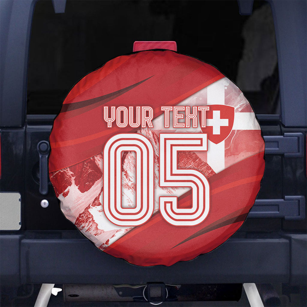 Custom Turkey Football Spare Tire Cover Matterhorn Snow Shield