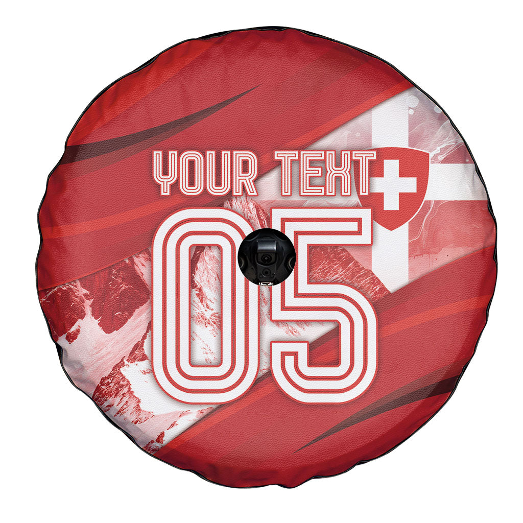 Custom Turkey Football Spare Tire Cover Matterhorn Snow Shield