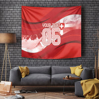 Custom Turkey Football Tapestry Matterhorn Snow Shield