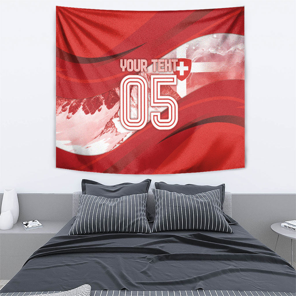 Custom Turkey Football Tapestry Matterhorn Snow Shield