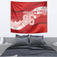 Custom Turkey Football Tapestry Matterhorn Snow Shield