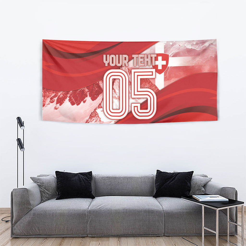 Custom Turkey Football Tapestry Matterhorn Snow Shield