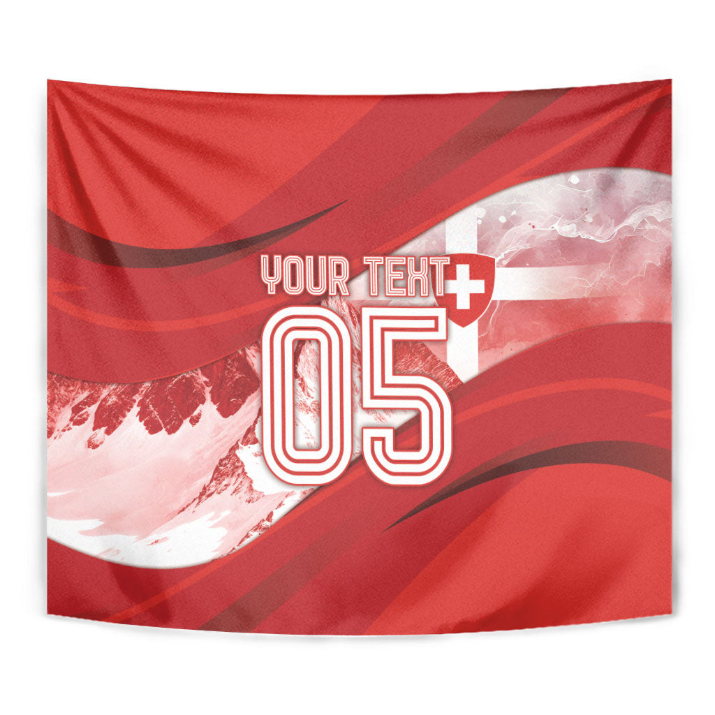 Custom Turkey Football Tapestry Matterhorn Snow Shield