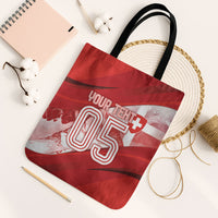 Custom Turkey Football Tote Bag Matterhorn Snow Shield