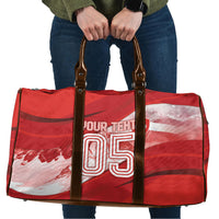 Custom Turkey Football Travel Bag Matterhorn Snow Shield