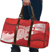 Custom Turkey Football Travel Bag Matterhorn Snow Shield