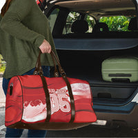 Custom Turkey Football Travel Bag Matterhorn Snow Shield