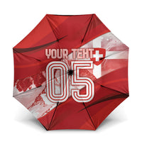 Custom Switzerland Football Umbrella Matterhorn Snow Shield