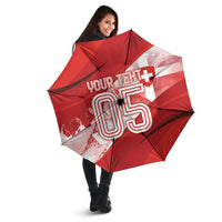 Custom Switzerland Football Umbrella Matterhorn Snow Shield