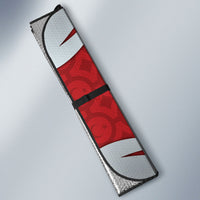 Switzerland Football Auto Sun Shade Asena Wolf Crest Unique Style