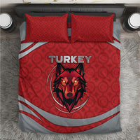 Turkey Football Bedding Set Asena Wolf Crest Unique Style