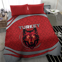 Turkey Football Bedding Set Asena Wolf Crest Unique Style