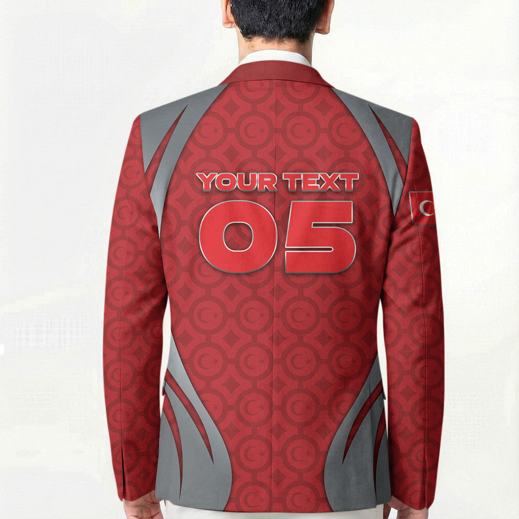 Custom Turkey Football Blazer Asena Wolf Crest Unique Style