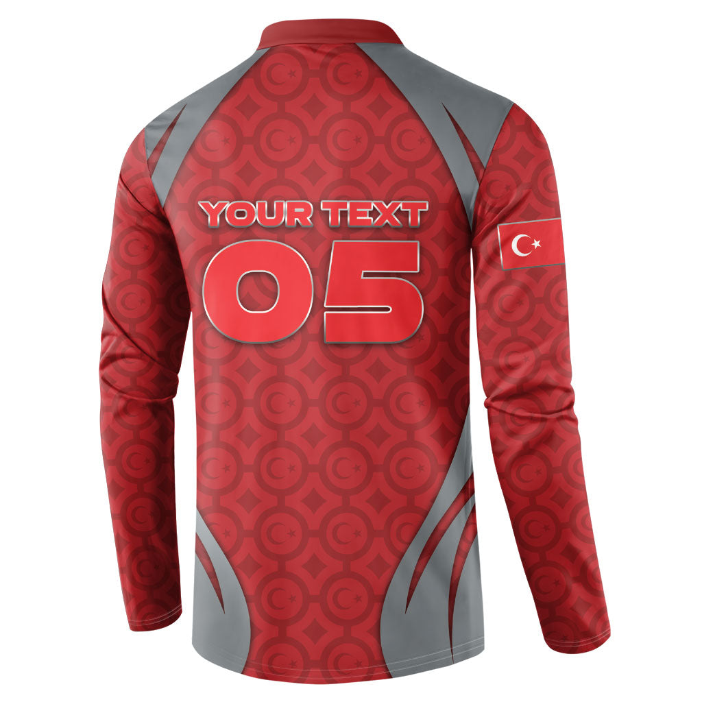 Custom Turkey Football Button Sweatshirt Asena Wolf Crest Unique Style