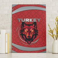 Turkey Football Canvas Wall Art Asena Wolf Crest Unique Style