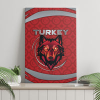 Turkey Football Canvas Wall Art Asena Wolf Crest Unique Style