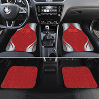 Custom Turkey Football Car Mats Asena Wolf Crest Unique Style