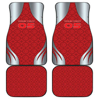 Custom Turkey Football Car Mats Asena Wolf Crest Unique Style