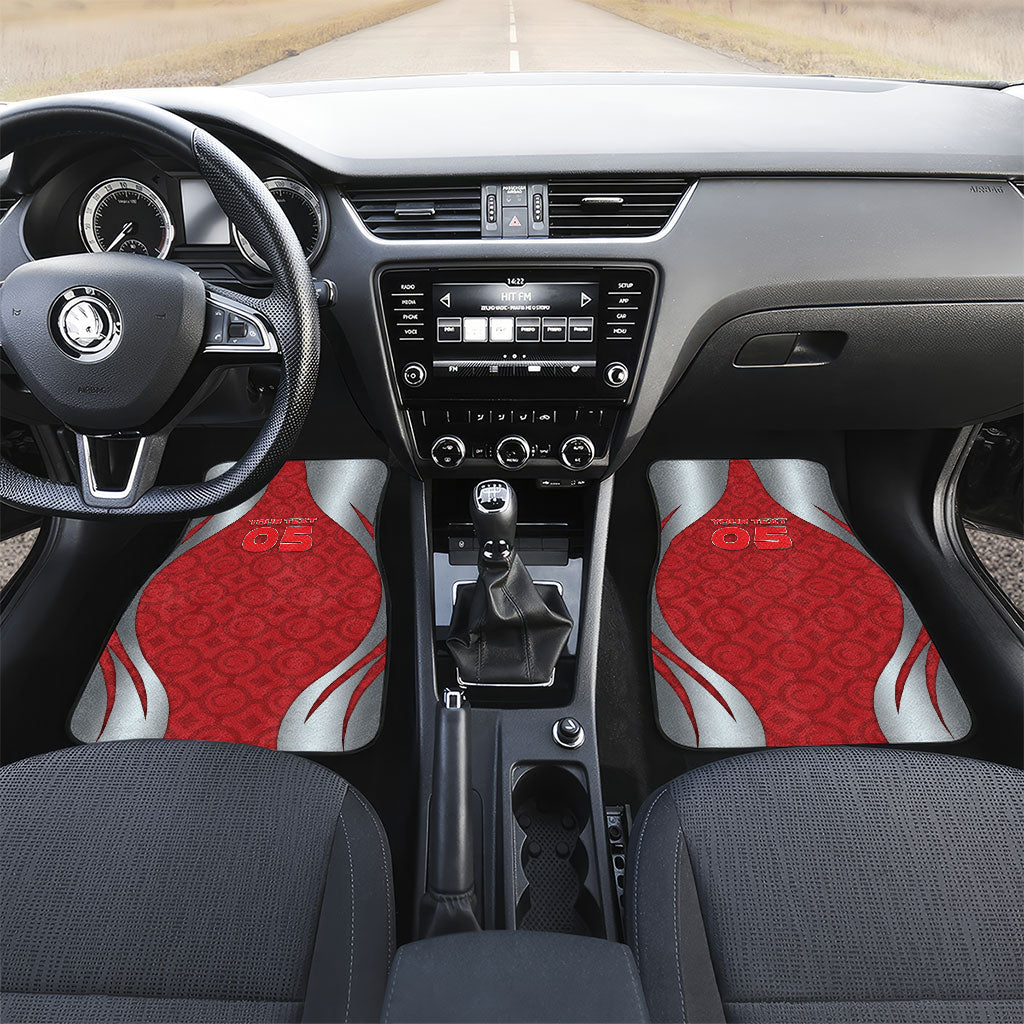 Custom Turkey Football Car Mats Asena Wolf Crest Unique Style