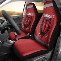 Turkey Football Car Seat Cover Asena Wolf Crest Unique Style
