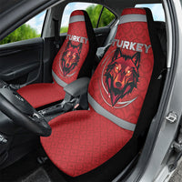 Turkey Football Car Seat Cover Asena Wolf Crest Unique Style