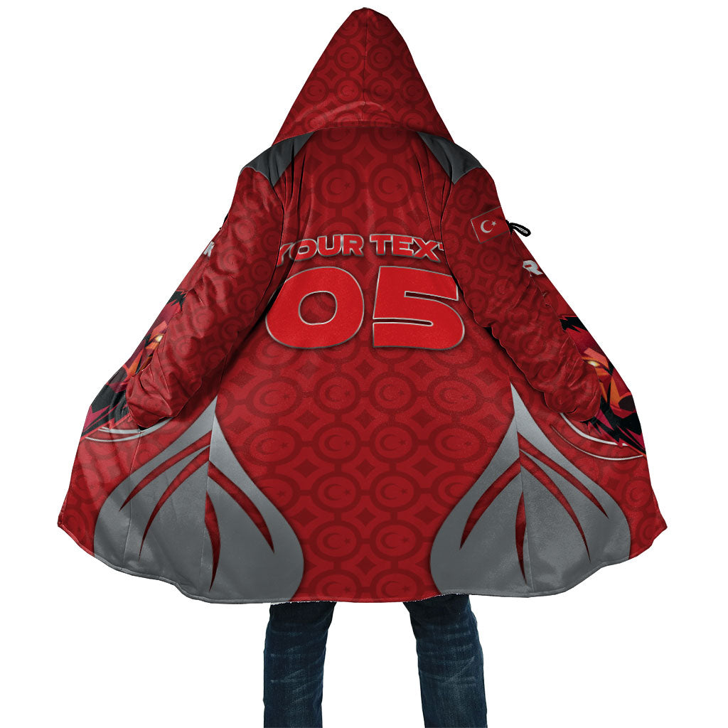 Custom Turkey Football Cloak Asena Wolf Crest Unique Style