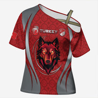 Custom Switzerland Football Cross Shoulder Shirt Asena Wolf Crest Unique Style